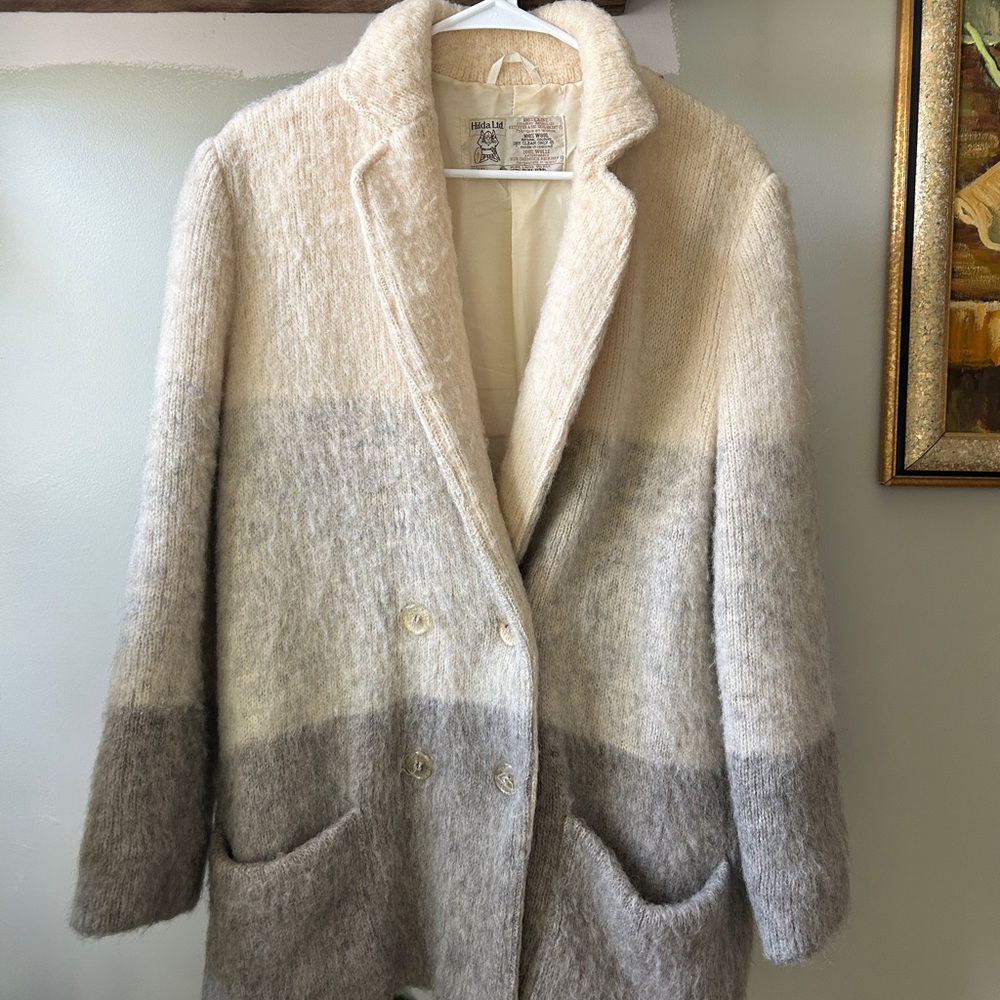 Icelandic Wool Tricolor Women's Jacket